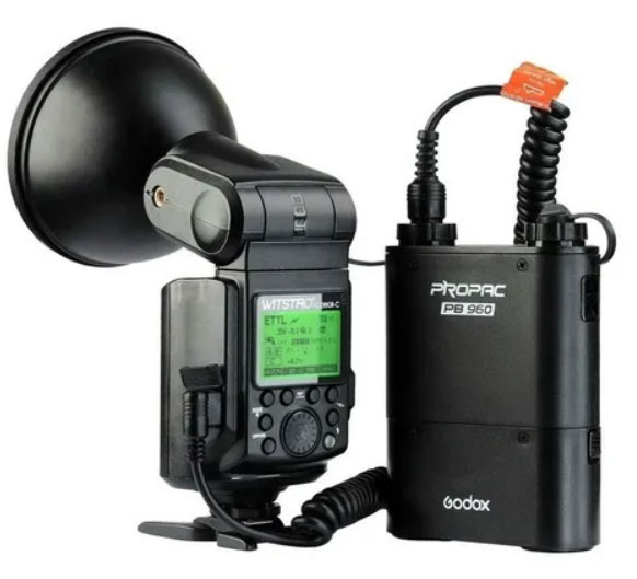 Flash Profissional AD360 KIT Witstro Portátil
